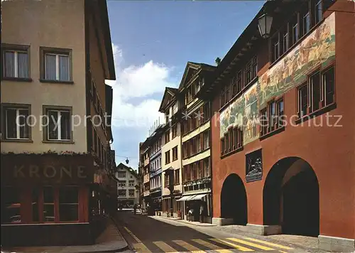 Appenzell IR Hauptgasse Rathaus Kat. Appenzell