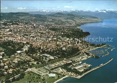 Lausanne VD Vue aerienne / Lausanne /Bz. Lausanne City