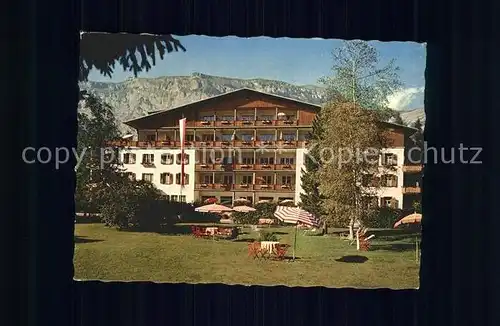 Flims Waldhaus Hotel Adula Kat. Flims Waldhaus