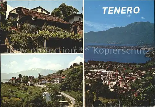 Tenero Dorfmotive Panorama / Tenero /Bz. Locarno