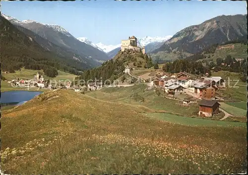 Tarasp Schloss Tarasp und Fontana Kat. Tarasp