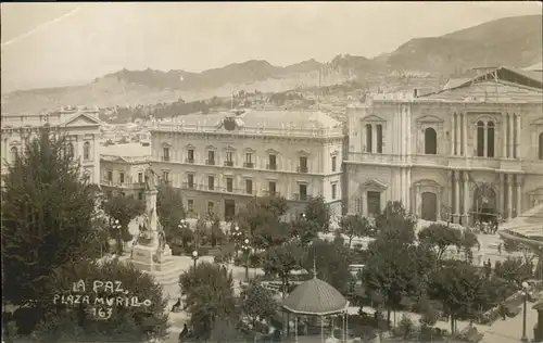 La Paz Bolivia Plaza Mvrillo / La Paz /