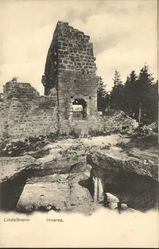 Vorderweidenthal Lindelbronn Burgruine * / Vorderweidenthal /Suedliche Weinstrasse LKR