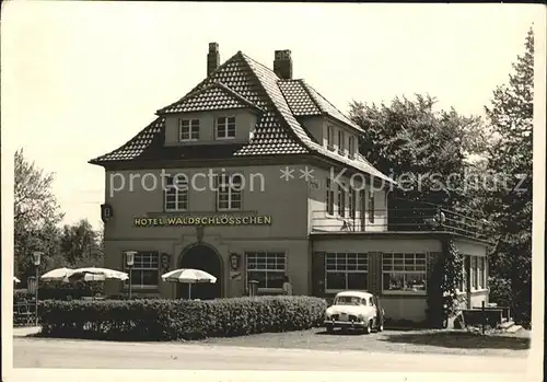 Horn Lippe Hotel Waldschloesschen Kat. Horn Bad Meinberg