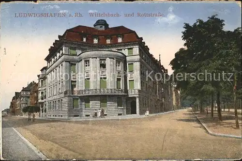 Ludwigshafen Rhein Wittelsbachstrasse Rottstrasse Kat. Ludwigshafen am Rhein