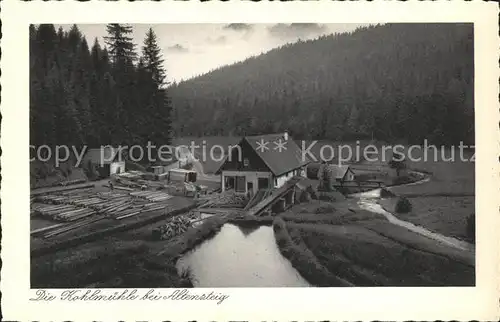 Altensteig Schwarzwald Kohlmuehle Kupfertiefdruck / Altensteig /Calw LKR