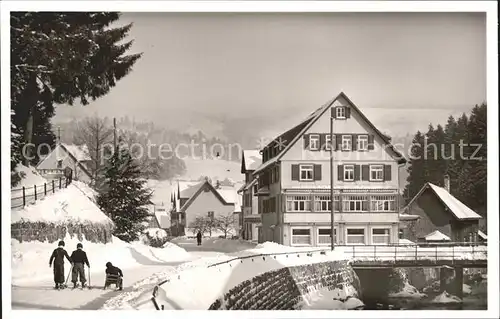 Obertal Baiersbronn Guenter s Kurhof Luftkurort Schwarzwald Wintersportplatz Kat. Baiersbronn