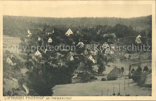 Frutenhof Gesamtansicht Luftkurort Kat. Freudenstadt