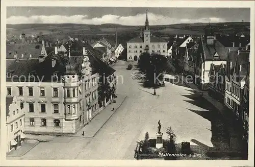 Pfaffenhofen Ilm Marktplatz Denkmal Kat. Pfaffenhofen a.d.Ilm