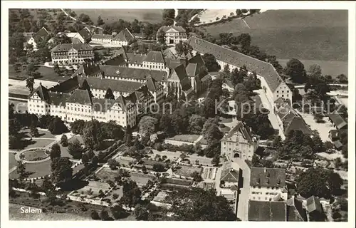 Salem Baden Schloss Fliegeraufnahme Original Straehle Bild Nr. 8997 Kat. Salem