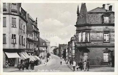 Voelklingen Strasse des 13. Januar Kat. Voelklingen