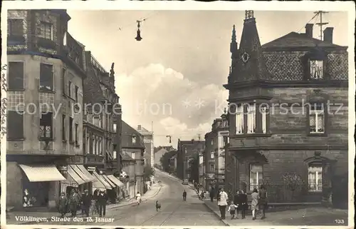 Voelklingen Strasse des 13. Januar Kat. Voelklingen