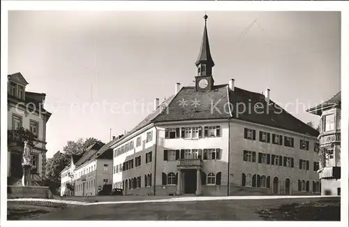 Bonndorf Schwarzwald Rathaus Kat. Bonndorf