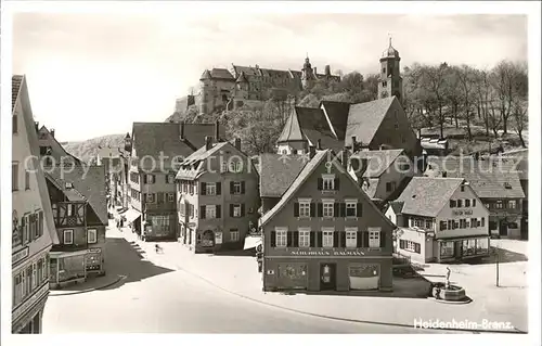 Heidenheim Brenz Hauptstrasse Kirche Schloss / Heidenheim an der Brenz /Heidenheim LKR