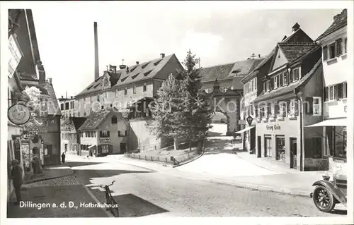 Dillingen Donau Hofbraeuhaus Torbogen Kat. Dillingen a.d.Donau