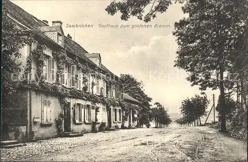 Saarbruecken Gasthaus zum goldenen Bremm Kat. Saarbruecken