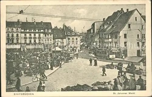 St Johann Saarbruecken Markt Kat. Saarbruecken