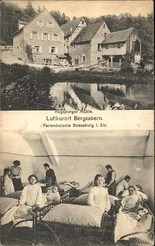 Bad Bergzabern Augspurger Muehle Ferienkolonie Strassburg Kat. Bad Bergzabern