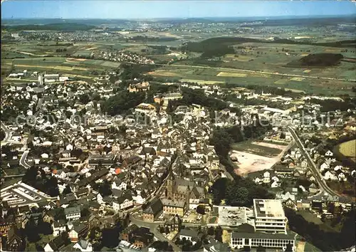 Montabaur Westerwald Fliegeraufnahme Kat. Montabaur