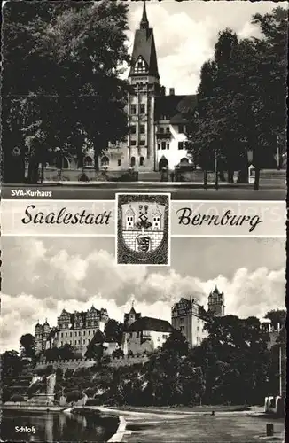 Bernburg Saale SVA Kurhaus Schloss Kat. Bernburg