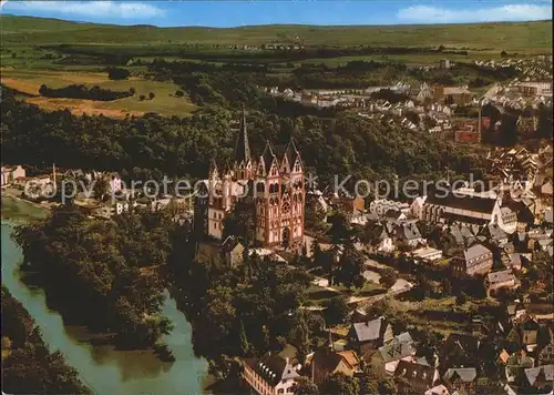 Limburg Lahn Dom Fliegeraufnahme Kat. Limburg a.d. Lahn