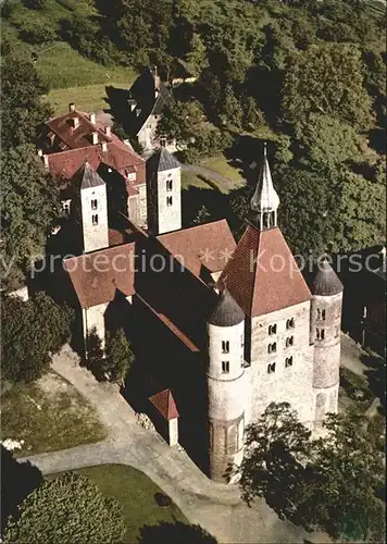 Freckenhorst Stiftskirche Fliegeraufnahme Kat. Warendorf