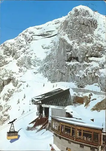 Wendelstein Berg Seilbahn Bayrischzell Wendelsteinhaus  Kat. Bayrischzell