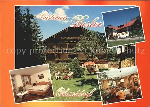 Oberstdorf Gaestehaus Besler Kat. Oberstdorf