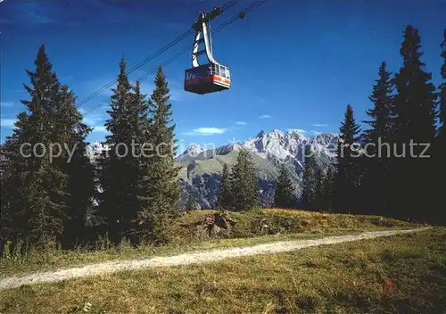 Oberstdorf Fellhornbahn Sommerpanorama Allgaeuer Alpen Kat. Oberstdorf