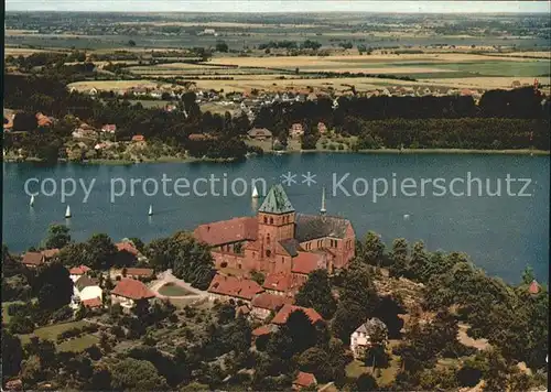 Ratzeburg Inselstadt Naturpark Lauenburgische Seen Dom Fliegeraufnahme Kat. Ratzeburg