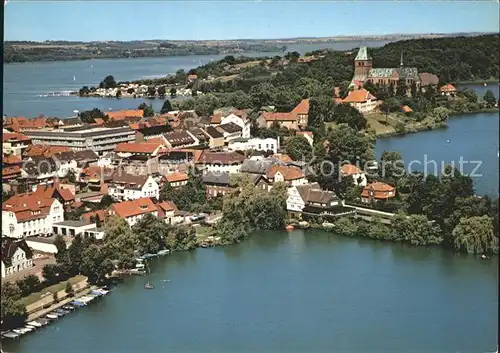 Ratzeburg Inselstadt Naturpark Lauenburgische Seen Fliegeraufnahme Kat. Ratzeburg