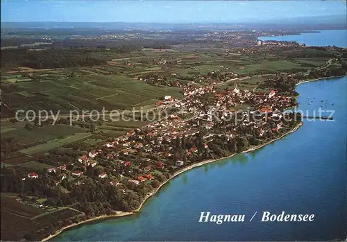 Hagnau Bodensee Fliegeraufnahme Kat. Hagnau am Bodensee