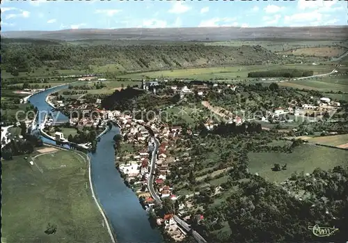 Dun sur Meuse Fliegeraufnahme Kat. Dun sur Meuse