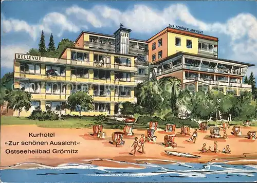 Groemitz Ostseebad Kurhotel zur schoenen Aussicht /  /