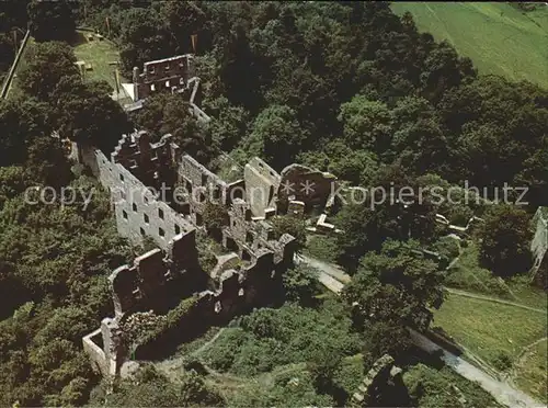 Singen Hohentwiel Fliegeraufnahme Burgruine Kat. Singen (Hohentwiel)