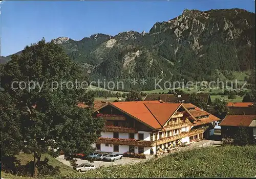 Schwangau Gasthaus Pension Helmer Kat. Schwangau