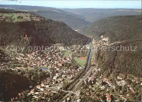 Bad Liebenzell Fliegeraufnahme Heilbad Nagoldtal Kat. Bad Liebenzell