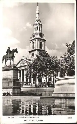 London St. Martin in the fields Trafalgar Square Kat. City of London