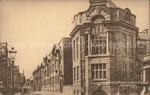 Cambridge Cambridgeshire Humphry Museum Medical School / Cambridge /Cambridgeshire CC