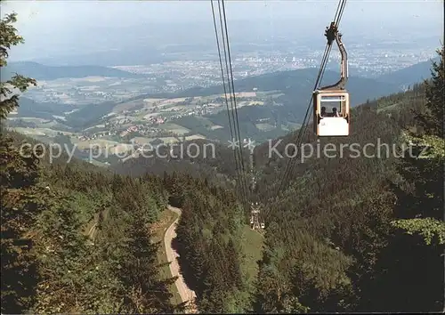 Schauinsland mit Horben und Freiburg Kat. Oberried