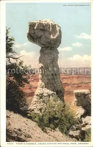 Grand Canyon Thors Hammer National Park Kat. Grand Canyon National Park