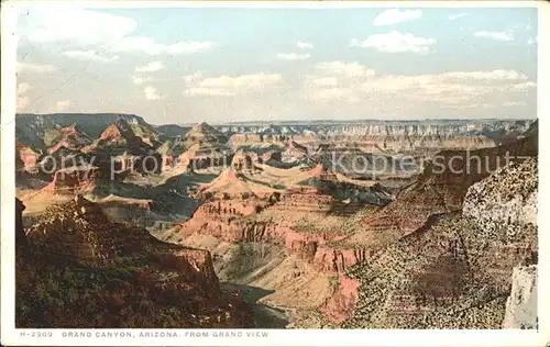 Grand Canyon from Granc View Kat. Grand Canyon National Park