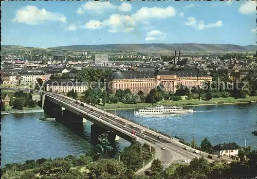 Koblenz Rhein Bruecke Rhein Kat. Koblenz