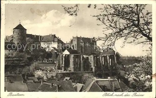 Bautzen mit Ruine Kat. Bautzen