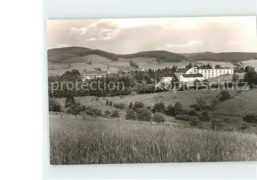 Bad Berleburg Kneipp  und Heilbad Schloss Naturheilklinik Oderborn Kat. Bad Berleburg