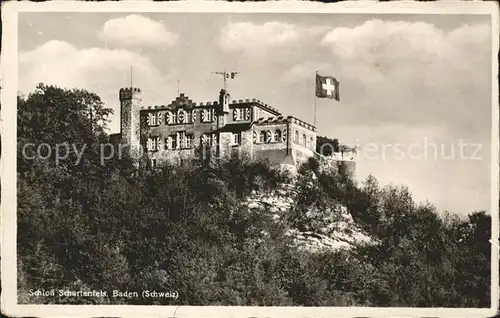 Baden AG Schloss Schartenfels Kat. Baden