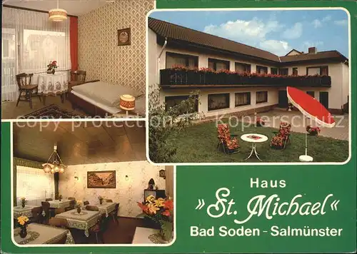 Bad Soden Salmuenster Haus St Michael Kat. Bad Soden Salmuenster