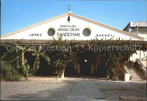 Jerez de la Frontera Bodegas Sandemann Entrada principal Sandeman Wine Cellar Kat. Jerez de la Frontera