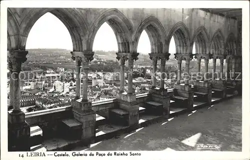 Leiria Castelo Galeria do Paco da Rainha Santa Kat. Leiria