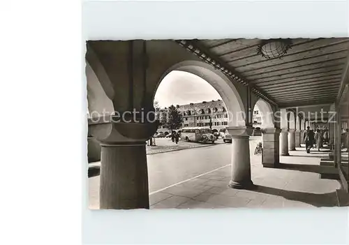 Freudenstadt Am Marktplatz Arkaden Kat. Freudenstadt